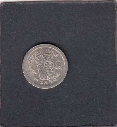 Beschrijving: 1/4 Gulden  